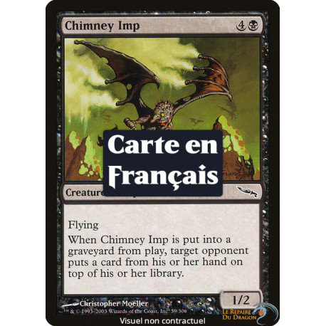 (Foil) Noire - Diablotin de cheminée (C) [MRD]