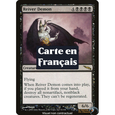 (Foil) Noire - Démon dépouilleur (R) [MRD]
