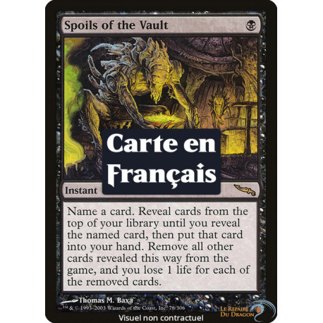 (Foil) Noire - Butin du Caveau (R) [MRD]