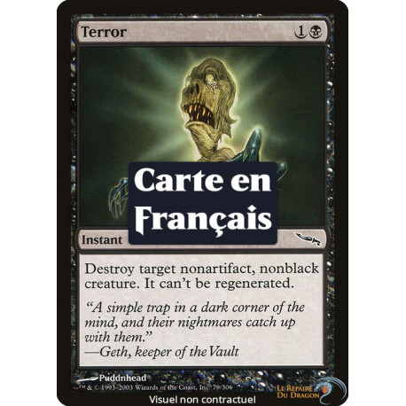 (Foil) Noire - Terreur (C) [MRD]