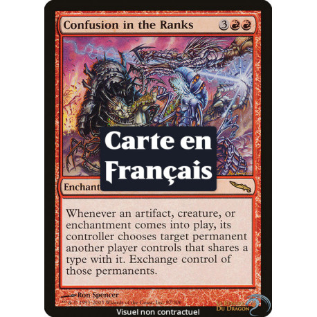(Foil) Rouge - Confusion dans les rangs (R) [MRD]