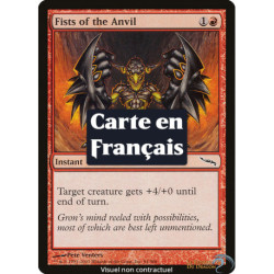 (Foil) Rouge - Poings de l'enclume (C) [MRD]