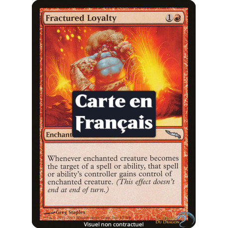 (Foil) Rouge - Loyauté fracturée (U) [MRD]