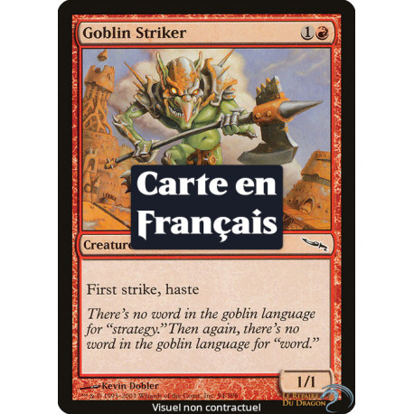 (Foil) Rouge - Frappeur gobelin (C) [MRD]