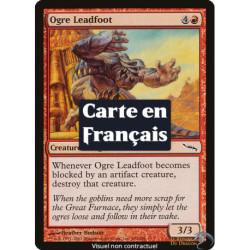 (Foil) Rouge - Ogre aux pieds de plomb (C) [MRD]