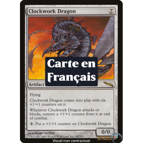 (Foil) Incolore - Dragon mécanique (R) [MRD]