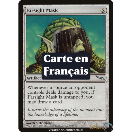 (Foil) Incolore - Masque de clairvoyance (U) [MRD]