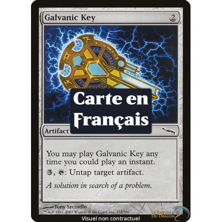 (Foil) Incolore - Clé galvanique (C) [MRD]