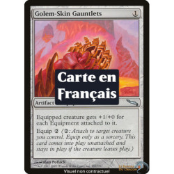 (Foil) Incolore - Gantelets en peau de golem (U) [MRD]