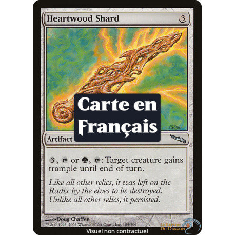 (Foil) Incolore - Écharde de Boiscœur (U) [MRD]