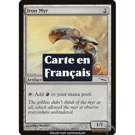 (Foil) Incolore - Myr de fer (C) [MRD]