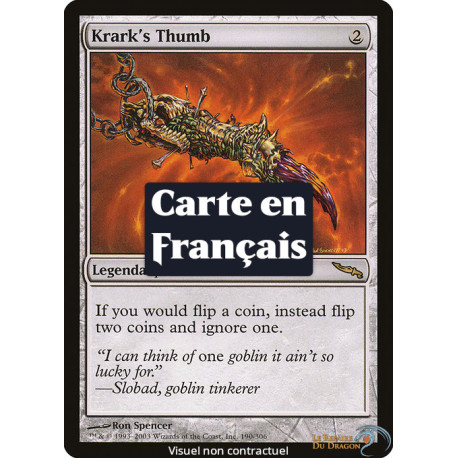(Foil) Incolore - Pouce de Krark (R) [MRD]