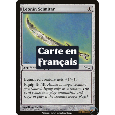 (Foil) Incolore - Cimeterre léonin (C) [MRD]