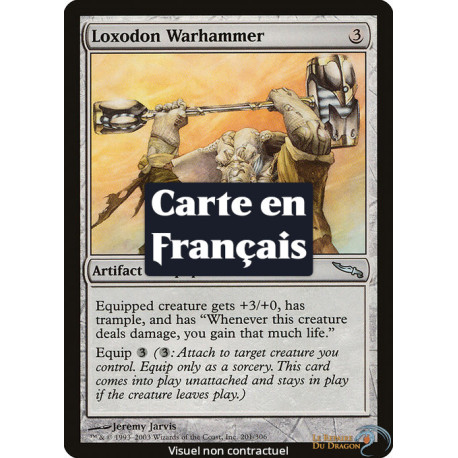 (Foil) Incolore - Marteau de guerre loxodon (U) [MRD]