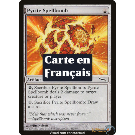 (Foil) Incolore - Bombe à sortilèges de pyrite (C) [MRD]