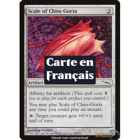 (Foil) Incolore - Ecaille de Chiss-Goria (C) [MRD]