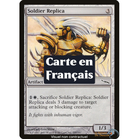 (Foil) Incolore - Reproduction de soldat (C) [MRD]