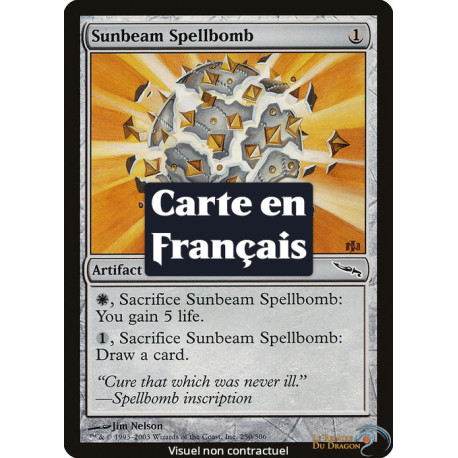 (Foil) Incolore - Bombe à sortilèges solaire (C) [MRD]