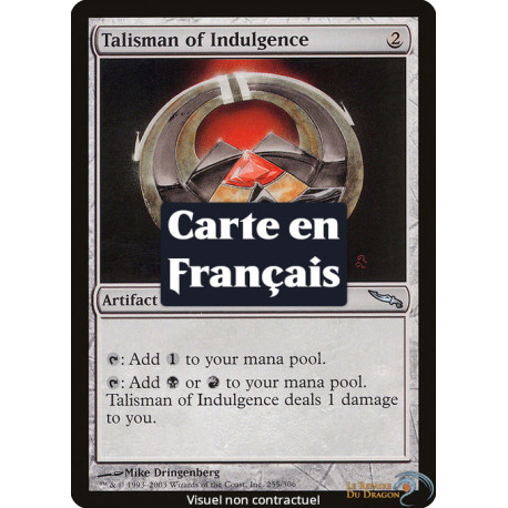 (Foil) Incolore - Talisman d'indulgence (U) [MRD]