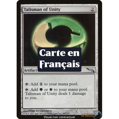 (Foil) Incolore - Talisman d'unité (U) [MRD]