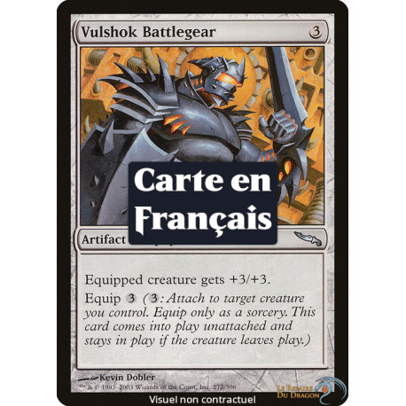 (Foil) Incolore - Harnais de bataille vulshok (U) [MRD]
