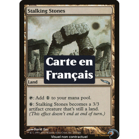 (Foil) Terrain - Pierres mouvantes // Pierres en chasse (U) [MRD]