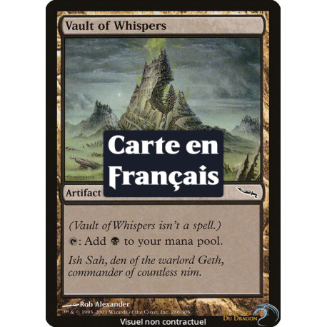(Foil) Terrain - Caveau des chuchotements (C) [MRD]