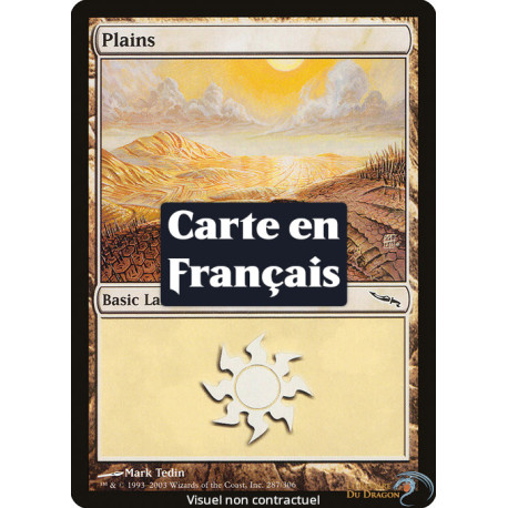 (Foil) Terrain - Plaine (V1) (L) [MRD]
