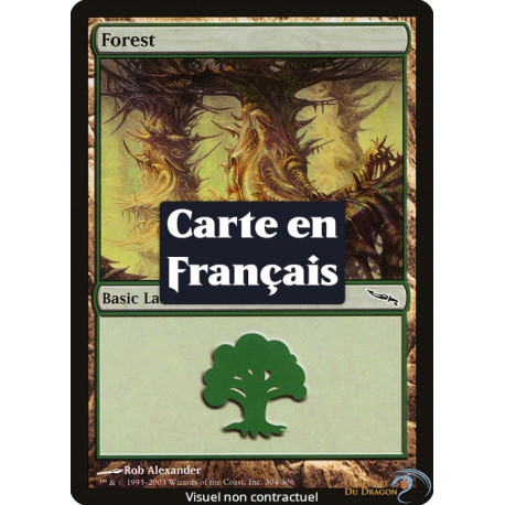 (Foil) Terrain - Forêt (V2) (L) [MRD]