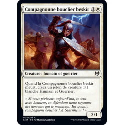 (Foil) Blanche - Compagnonne bouclier beskir (C) [KHM]