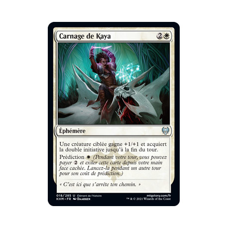 (Foil) Blanche - Carnage de Kaya (U) [KHM]