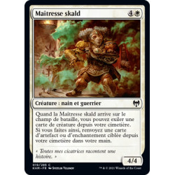 (Foil) Blanche - Maîtresse skald (C) [KHM]