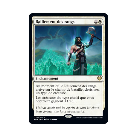 (Foil) Blanche - Ralliement des rangs (R) [KHM]