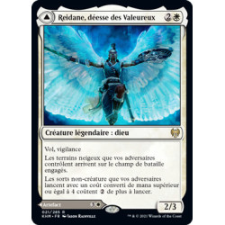 (Foil) Blanche - Reidane, déesse des Valeureux // Valkmira, bouclier du protecteur (V1) (R) [KHM]