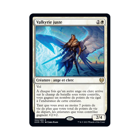 (Foil) Blanche - Valkyrie juste (R) [KHM]