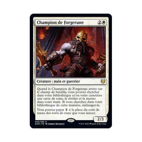 (Foil) Blanche - Champion de Forgerune (R) [KHM]
