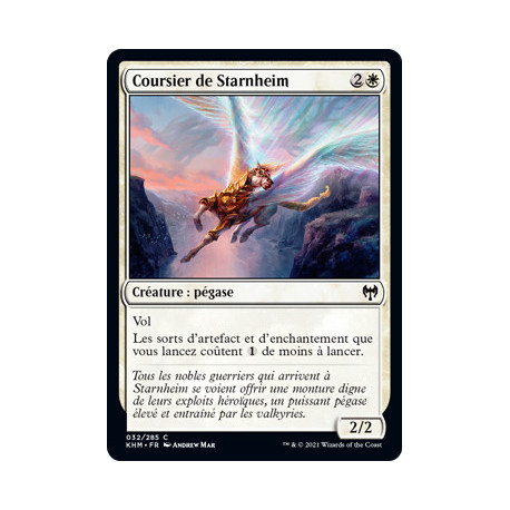 (Foil) Blanche - Coursier de Starnheim (C) [KHM]