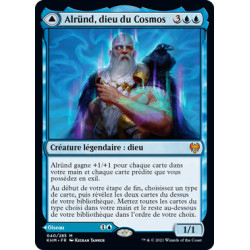 (Foil) Bleue - Alründ, dieu du Cosmos // Hakka, corbeau chuchotant (V1) (M) [KHM]