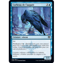 (Foil) Bleue - Corbeau de l'augure (C) [KHM]