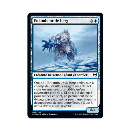 (Foil) Bleue - Enjambeur de berg (C) [KHM]