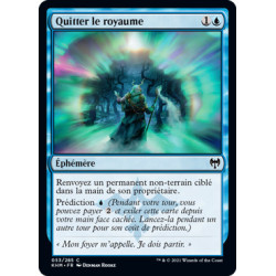 (Foil) Bleue - Quitter le royaume (C) [KHM]