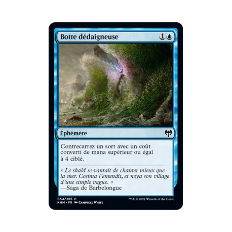 (Foil) Bleue - Botte dédaigneuse (C) [KHM]