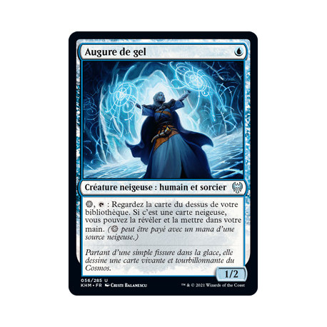 (Foil) Bleue - Augure de gel (U) [KHM]