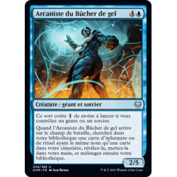 (Foil) Bleue - Arcaniste du Bûcher de gel (U) [KHM]
