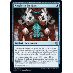 (Foil) Bleue - Amulette du géant (U) [KHM]