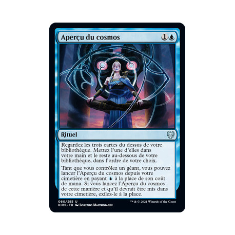 (Foil) Bleue - Aperçu du cosmos (U) [KHM]