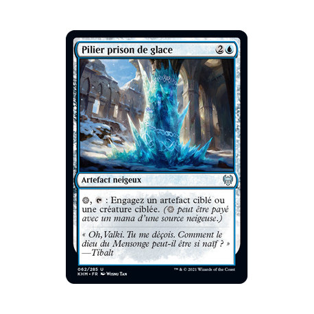 (Foil) Bleue - Pilier prison de glace (U) [KHM]
