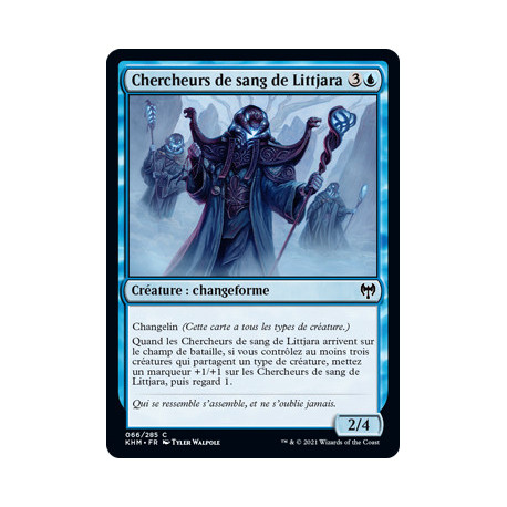 (Foil) Bleue - Chercheurs de sang de Littjara (C) [KHM]