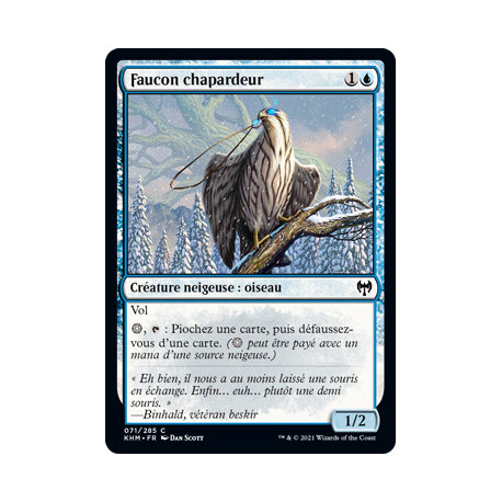 (Foil) Bleue - Faucon chapardeur (C) [KHM]