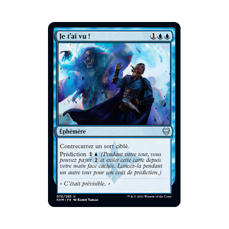 (Foil) Bleue - Je t'ai vu ! (U) [KHM]